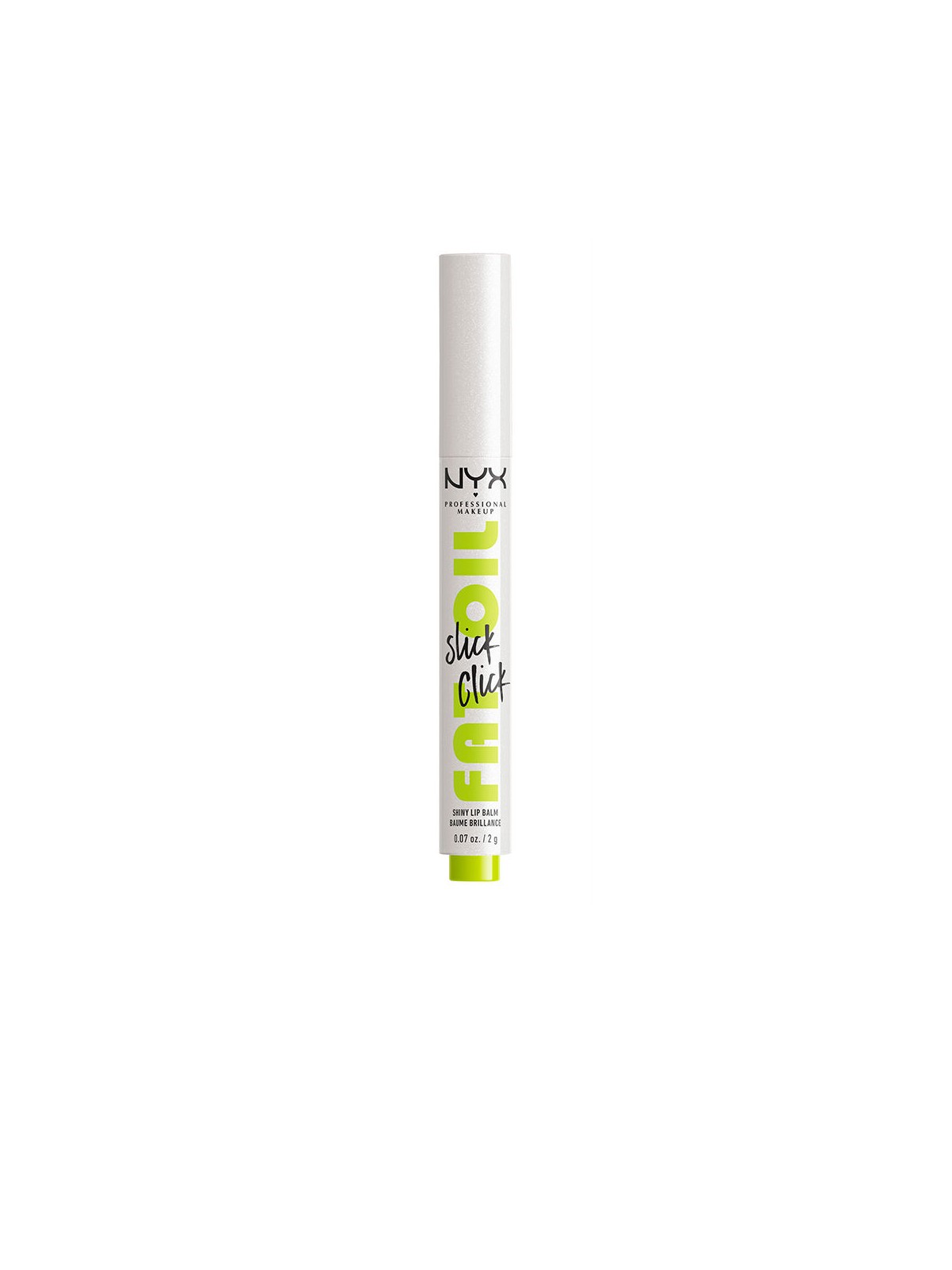 Nyx Professional Make Up FAT OIL SLICK CLICK balsamo labbra lucido n.man character 2gr unisex