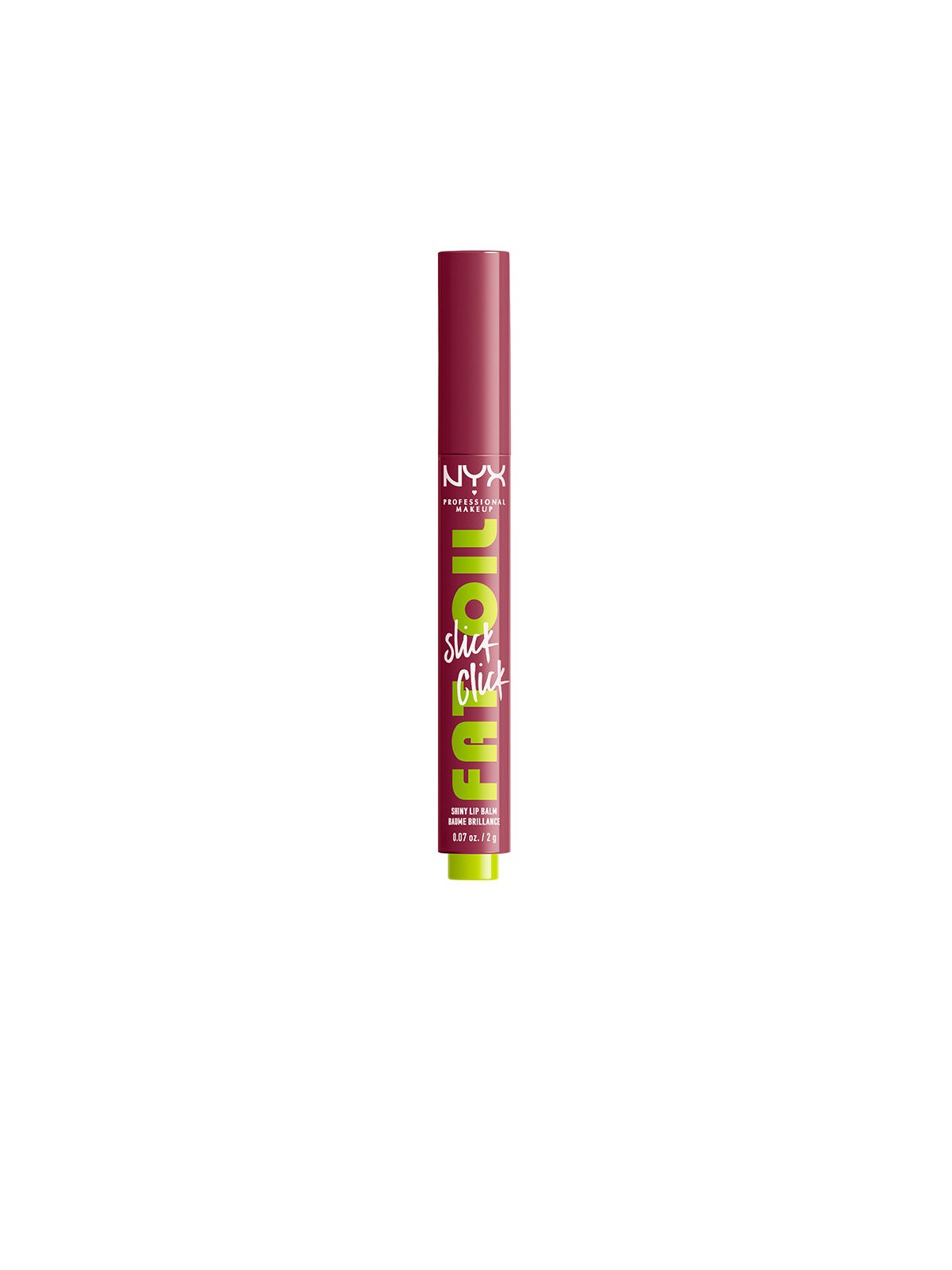 Nyx Professional Make Up FAT OIL SLICK CLICK balsamo labbra lucido n.thats major 2gr unisex