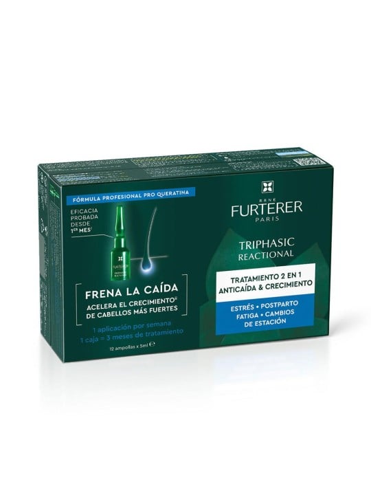 Rene Furterer Fiale per il trattamento anticaduta TRIFASIC REACTIONAL 12 x 5ml unisex