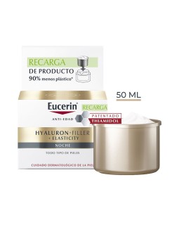 Eucerin FILLER ALL'ACIDO IALURONICO + ricarica notte elasticizzante 50ml unisex