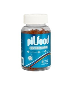 Pilfood FIRST HAIR VITAMINS caramelle gommose 60 unità unisex