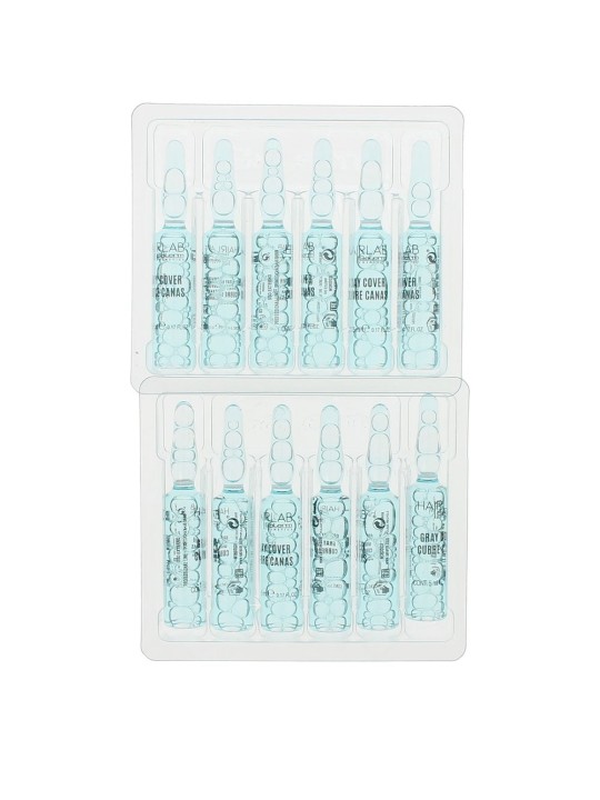 Salerm Flaconi con coperchiogrigio, 12 x 5ml unisex