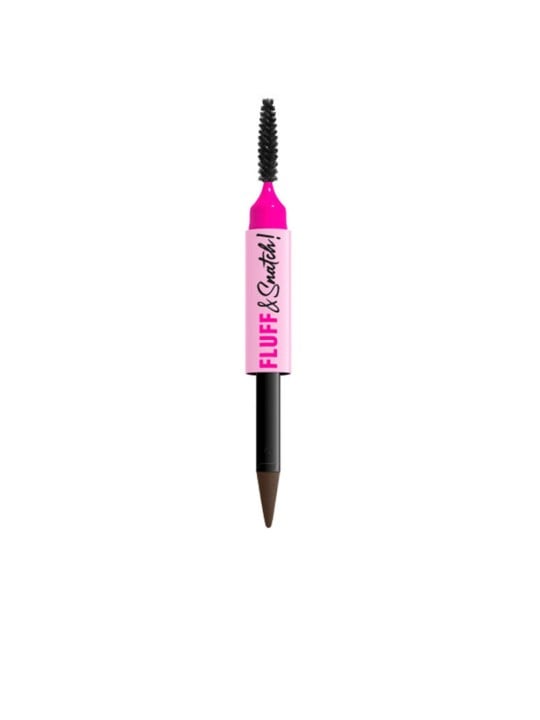 Nyx Professional Make Up FLUFF & SNATCH! Penna per sopracciglia in polvere n.08-Nero 1gr unisex