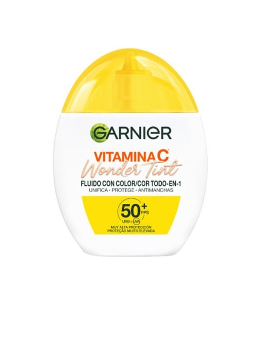 Garnier Fluido colorato alla vitamina C Wonder Tint con SPF50+ n.leggero 40ml unisex