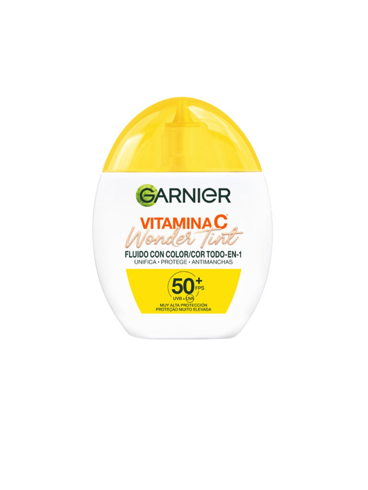 Garnier Fluido colorato alla vitamina C Wonder Tint con SPF50+ n.leggero 40ml unisex