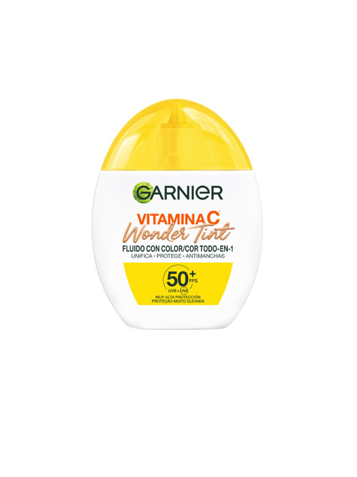 Garnier Fluido colorato alla vitamina C Wonder Tint con SPF50+ n.Media 40ml unisex