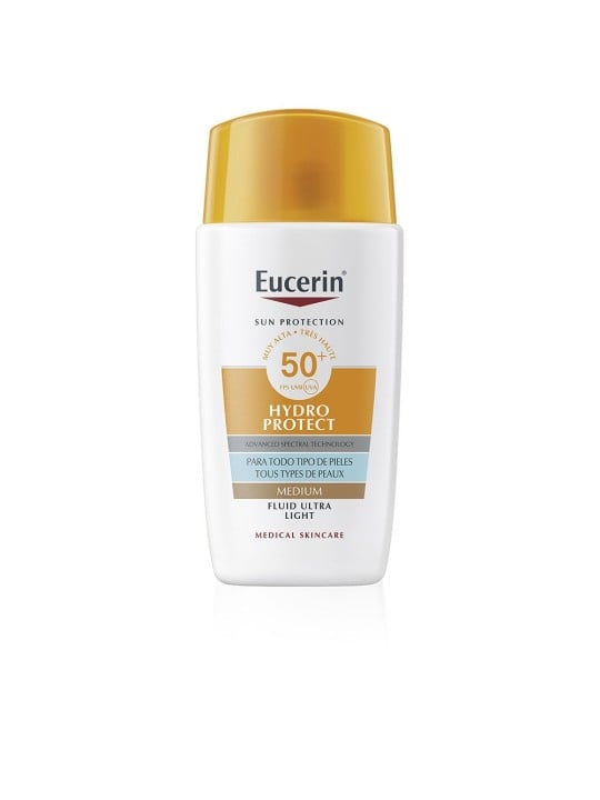 Eucerin Fluido colorato con protezione solare HYDRO PROTECT SPF50+ n.Media 50ml unisex