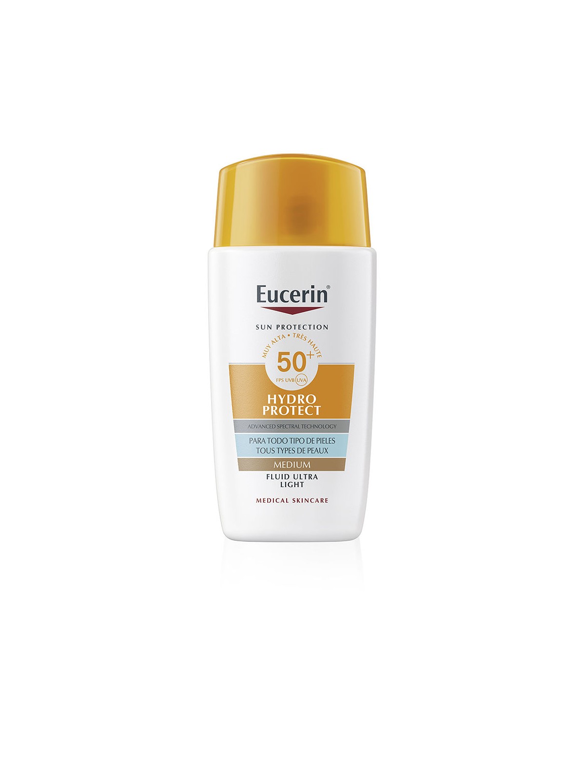 Eucerin Fluido colorato con protezione solare HYDRO PROTECT SPF50+ n.Media 50ml unisex