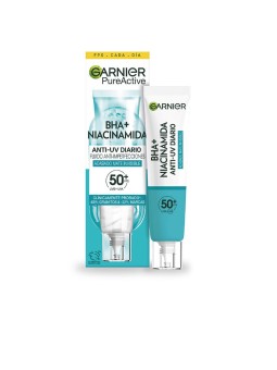 Garnier Fluido opacizzante invisibile anti-imperfezioni SPF50+ con BHA attivo puro e niacinamide 40ml unisex