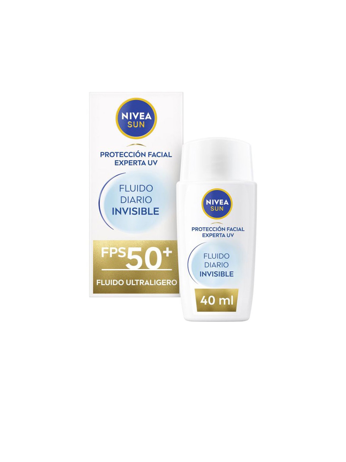 Nivea Fluido quotidiano invisibile solare SPF50+ 40ml unisex