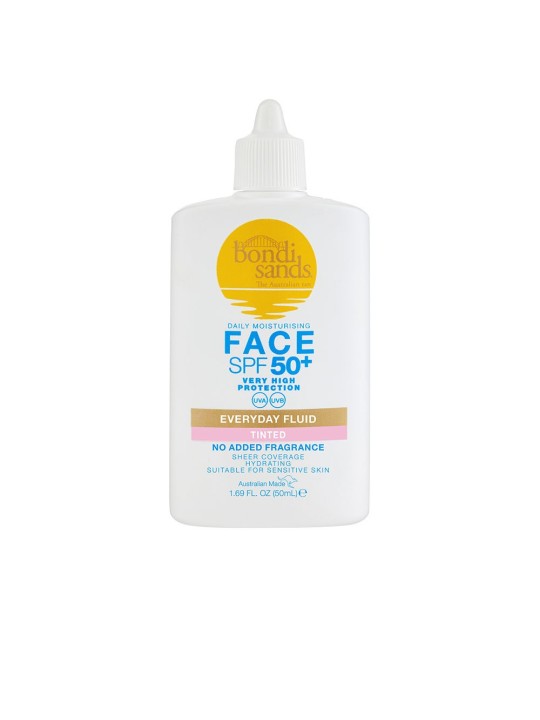 Bondi Sands Fluido viso colorato EVERYDAY, senza profumo, SPF 50+, 50ml unisex