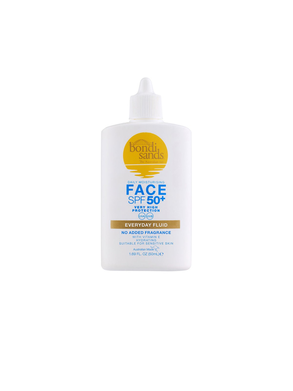 Bondi Sands Fluido viso quotidiano senza profumo SPF50+ 50ml unisex