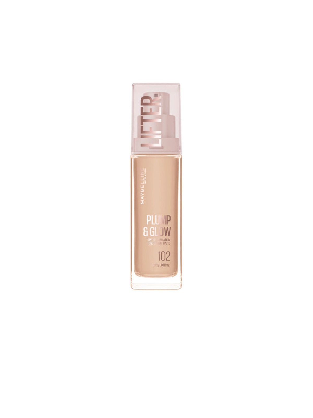 Maybelline Fondotinta Lifter Plump & Light n.102 30ml unisex