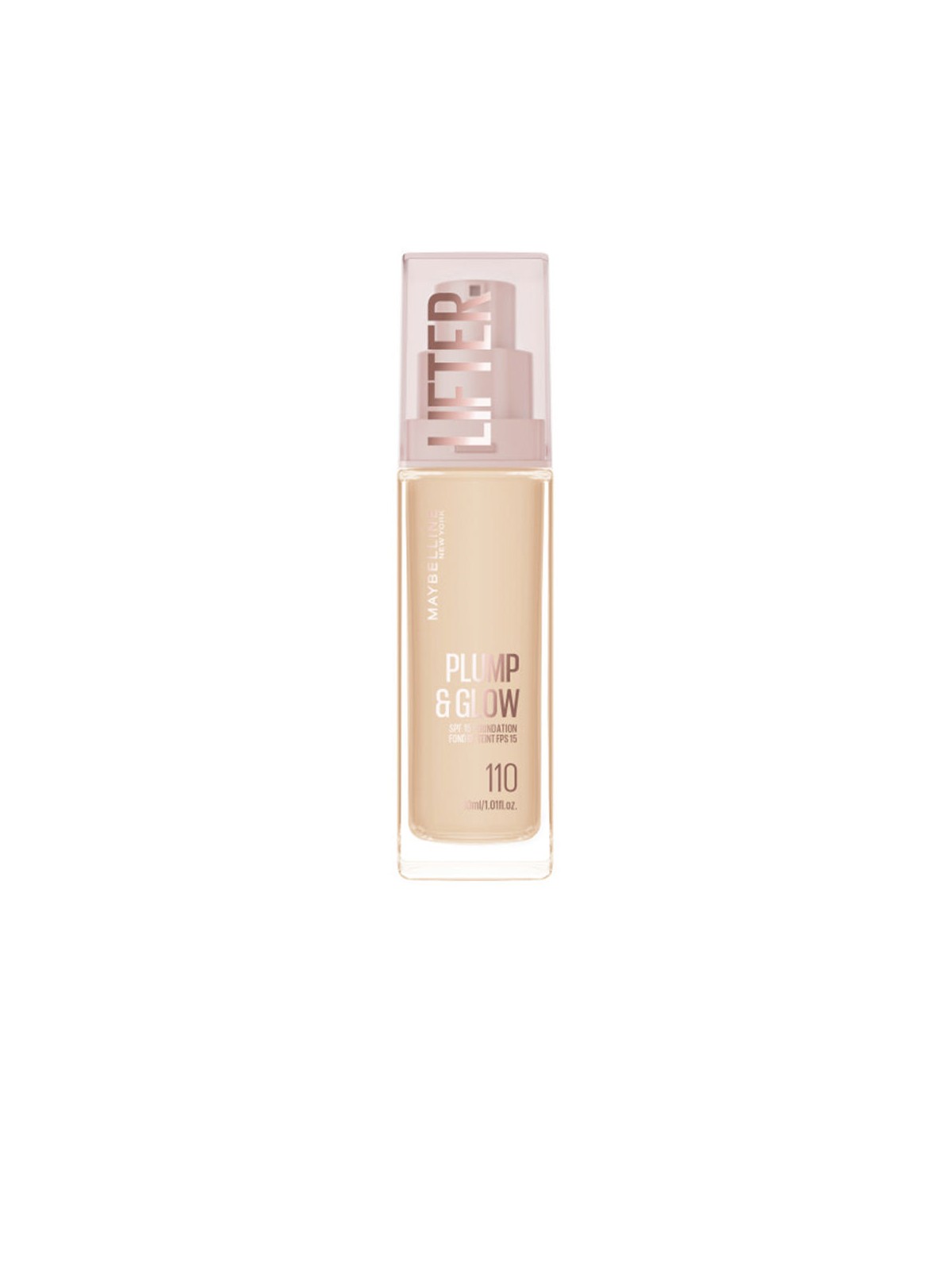 Maybelline Fondotinta Lifter Plump & Light n.110 30ml unisex