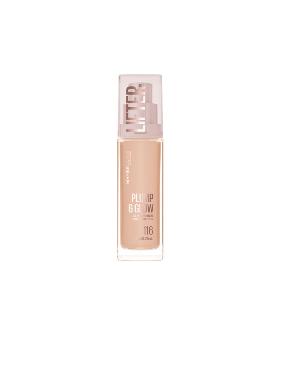 Maybelline Fondotinta Lifter Plump & Light n.116 30ml unisex