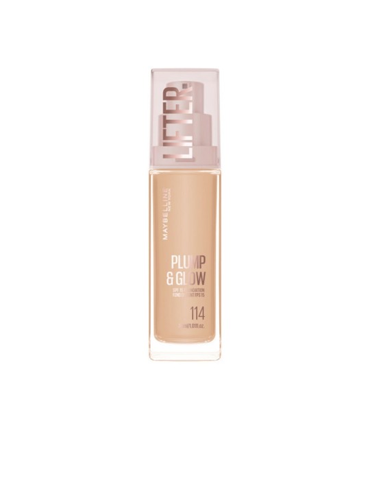 Maybelline Fondotinta Lifter, rimpolpante e illuminante n.114 30ml unisex