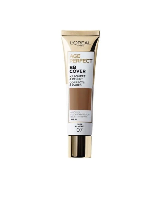 L'Oréal Paris Fondotinta liquido Age Perfect BB Cover SPF50 n.07-deep almond 30ml unisex
