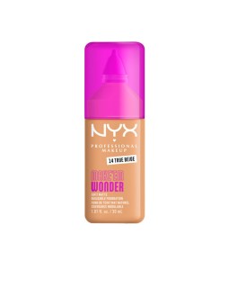 Nyx Professional Make Up Fondotinta MAKE'EM WONDER n.14-True Beige 30ml unisex