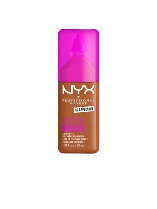 Nyx Professional Make Up Fondotinta MAKE'EM WONDER n.32-Cappuccino 30ml unisex