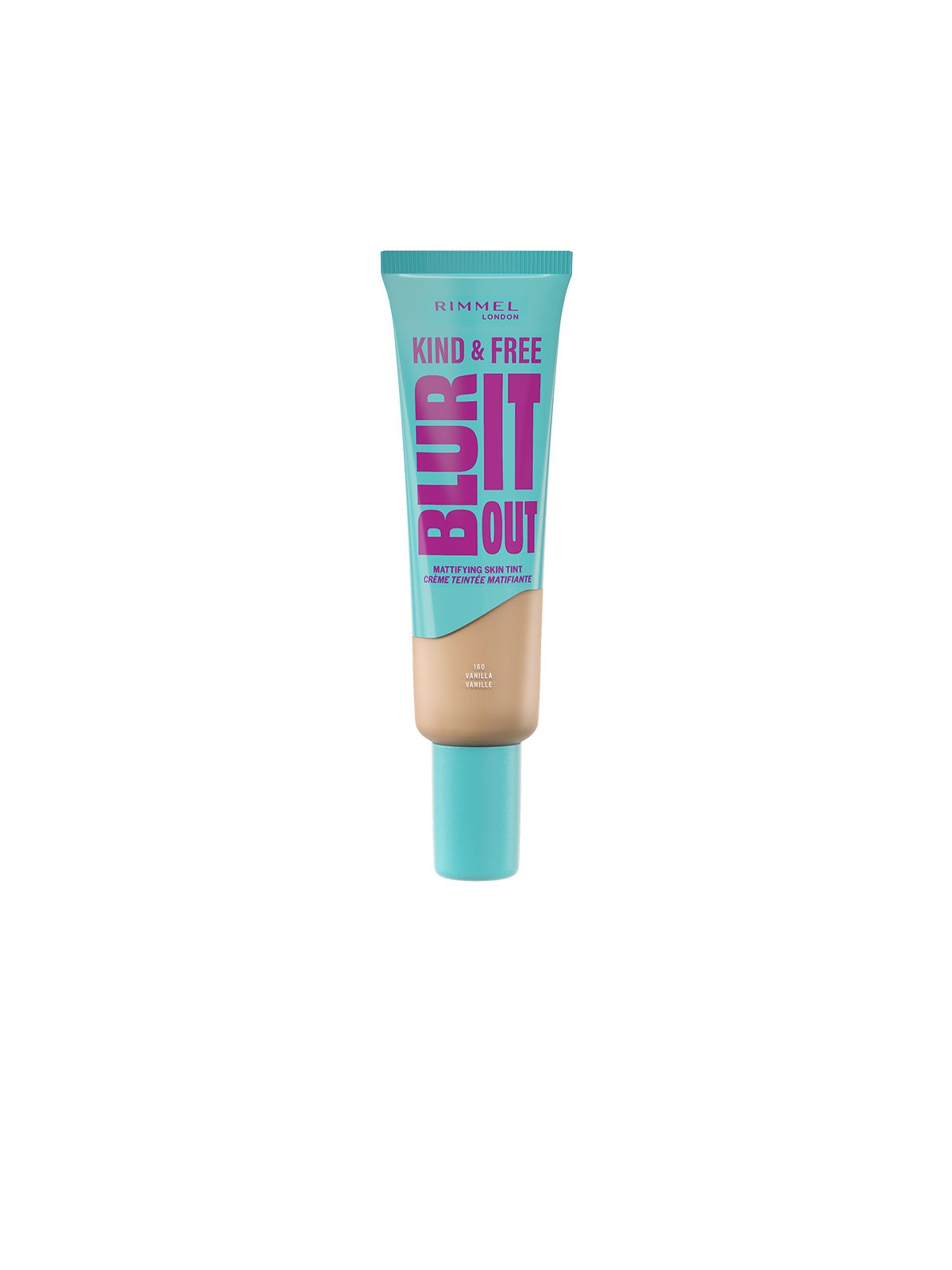 Rimmel London Fondotinta opacizzante KIND & FREE BLUR IT OUT n.160-Vaniglia 30ml unisex