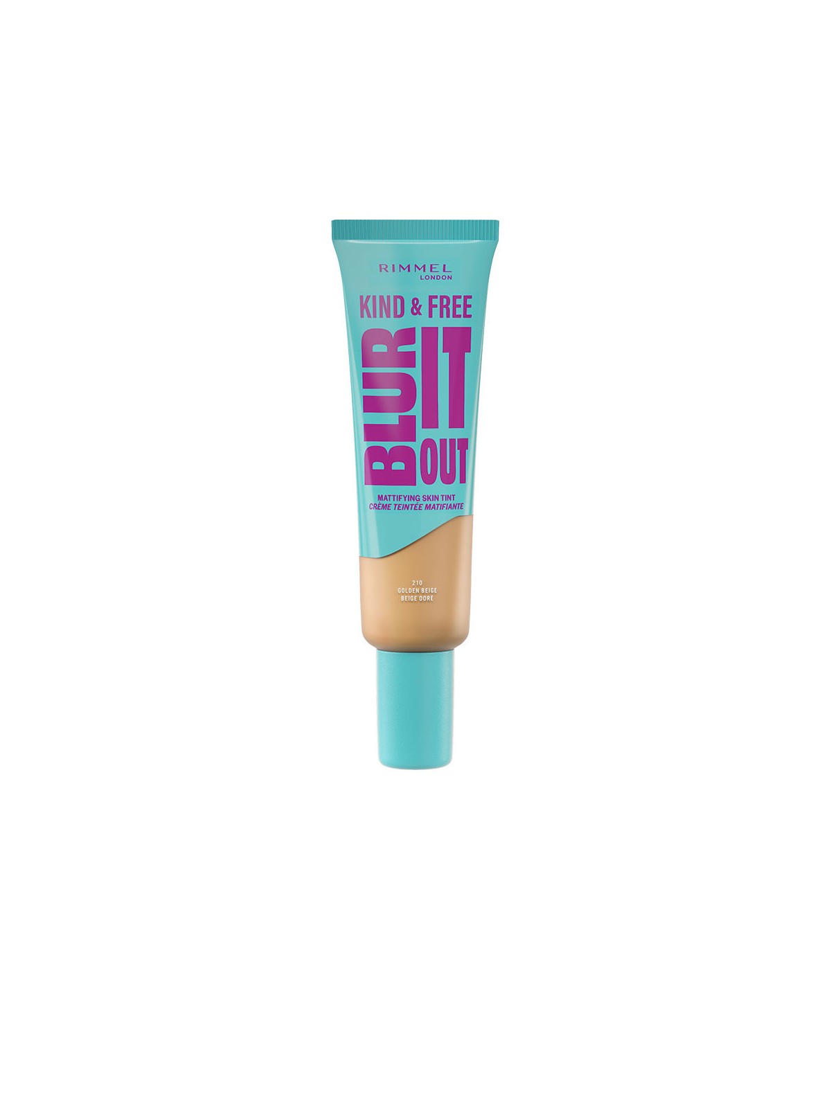 Rimmel London Fondotinta opacizzante KIND & FREE BLUR IT OUT n.210 - Beige Dorato 30ml unisex