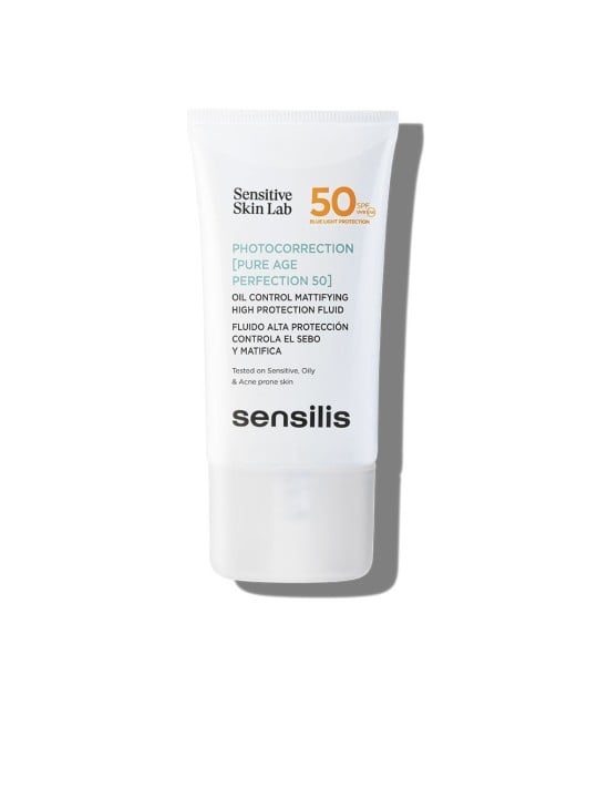 Sensilis FOTOCORREZIONE PURE AGE PERFECTION 50 Fluido ad alta protezione che controlla il sebo e opacizza 40ml donna