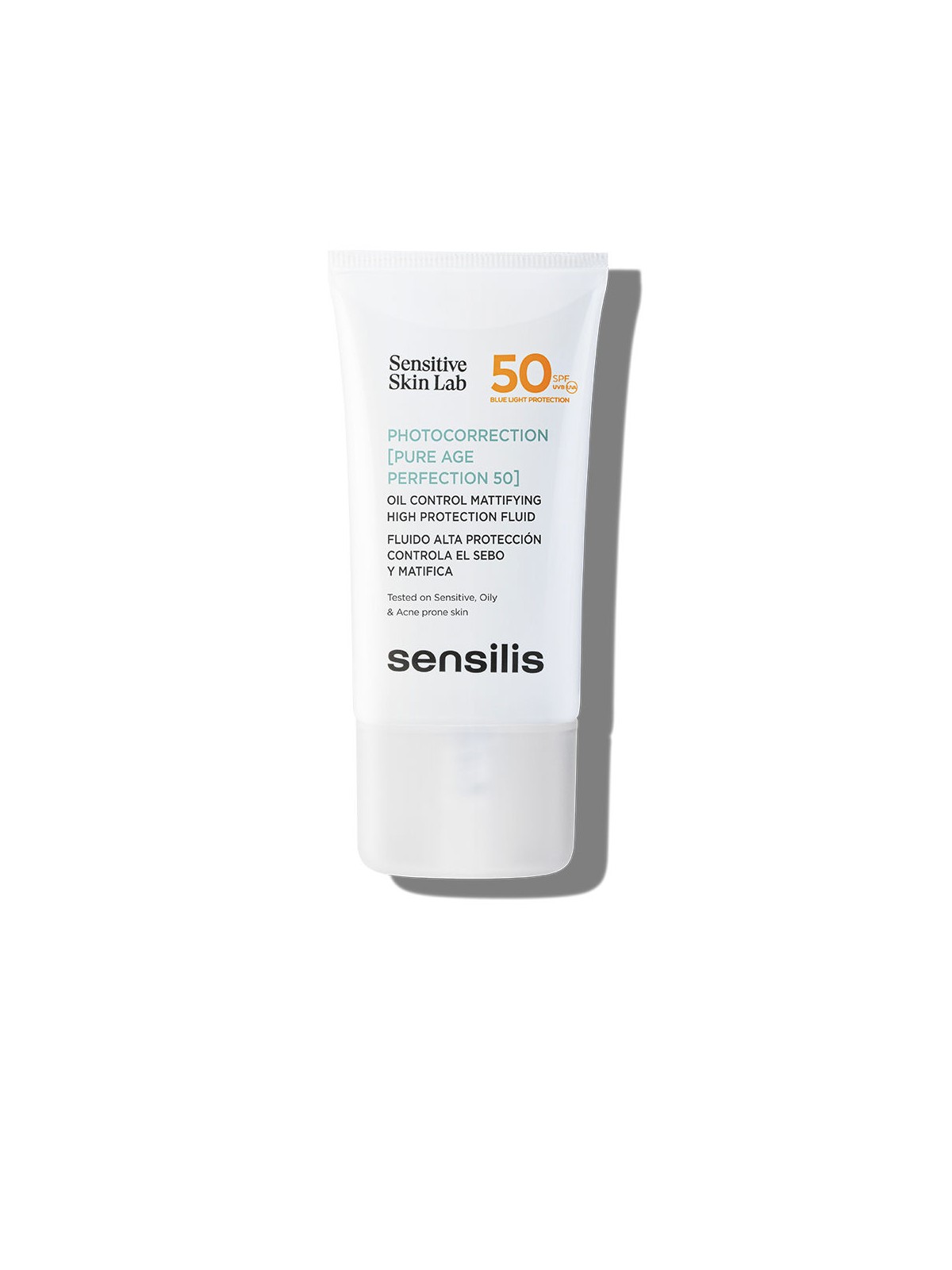 Sensilis FOTOCORREZIONE PURE AGE PERFECTION 50 Fluido ad alta protezione che controlla il sebo e opacizza 40ml donna