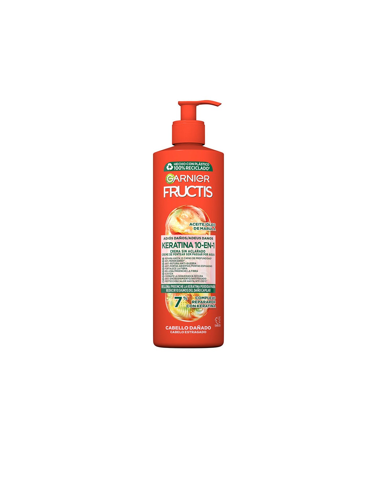 Garnier FRUCTIS GOODBYE KERATIN DAMAGE 10-IN-1 crema senza risciacquo 400ml donna