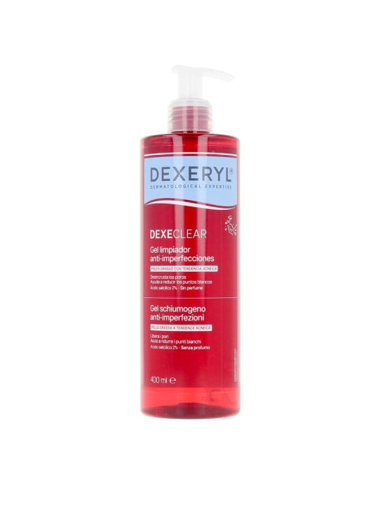 Dexeryl Gel detergente anti-imperfezioni DEXECLEAR 400ml unisex