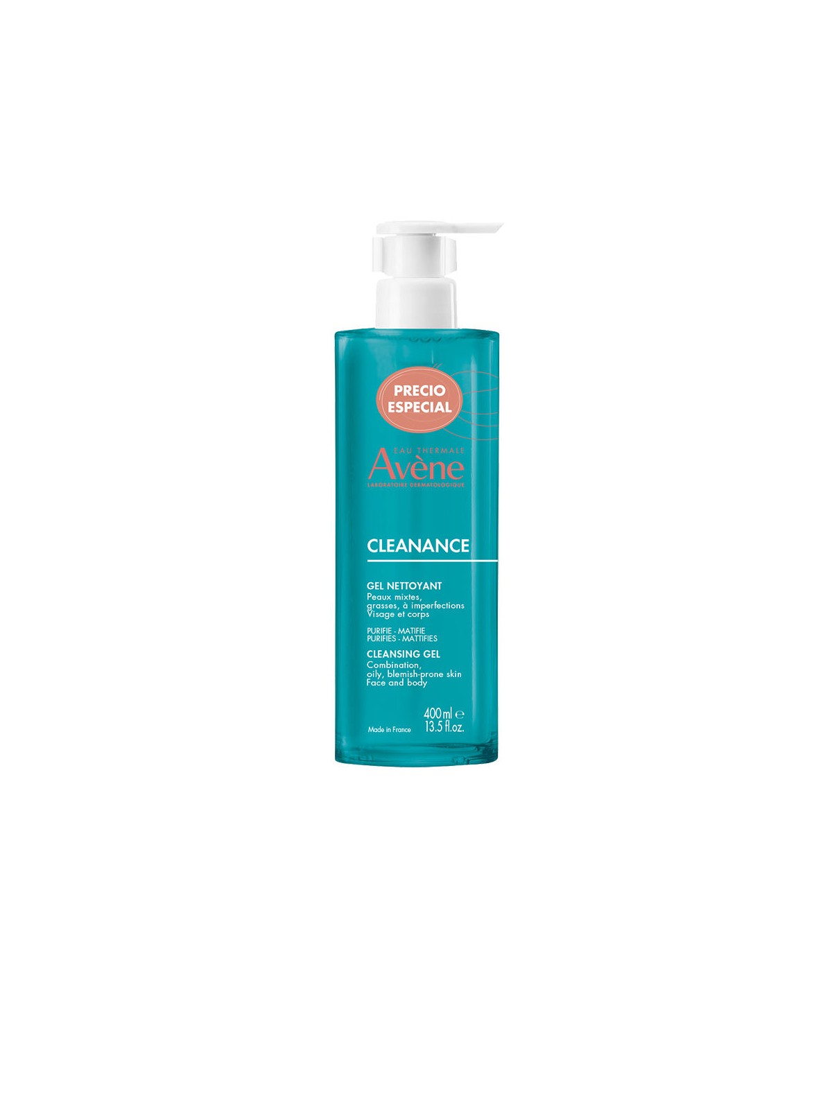 Avène Gel detergente CLEANANCE 400ml donna