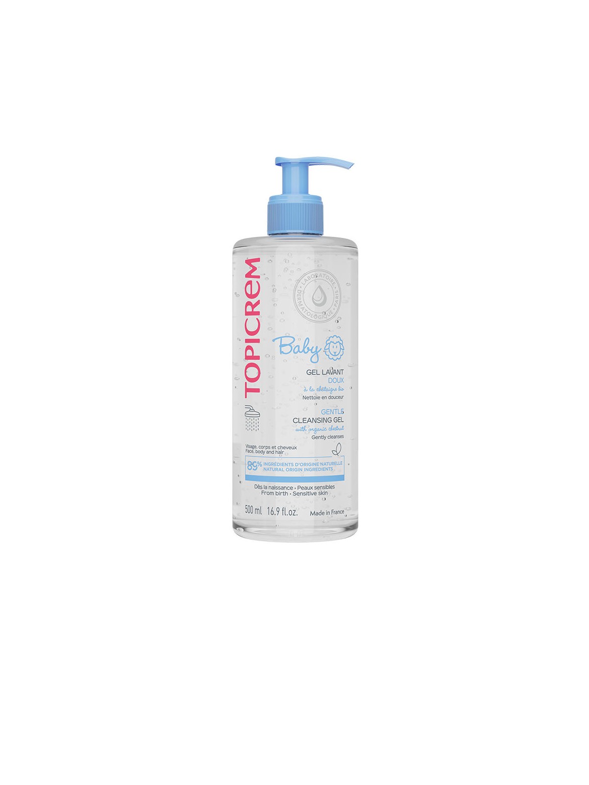 Topicrem Gel detergente delicato BABY 500ml unisex