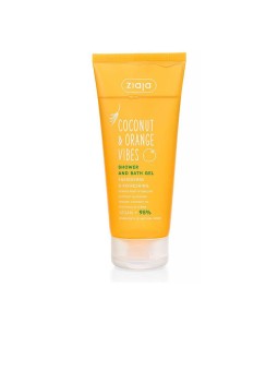 Ziaja Gel doccia e bagno energizzante e rinfrescante COCCO E ARANCIA 200ml unisex