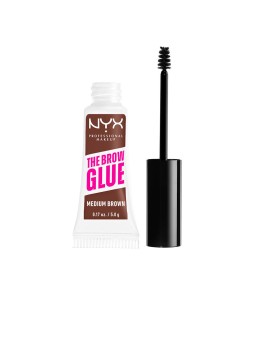 Nyx Professional Make Up Gel per sopracciglia THE BROW GLUE n.marrone medio 5gr unisex