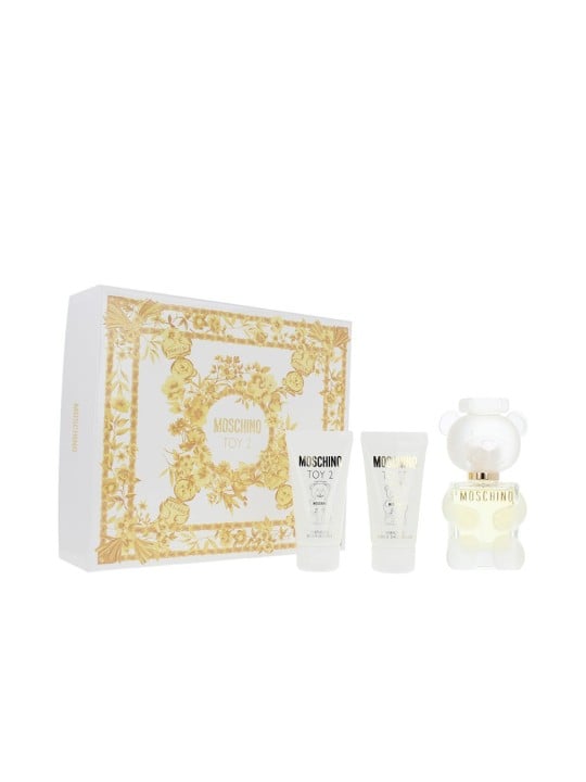 Moschino GIOCATTOLO 2 SET 3 pezzi Eau de Parfum spray 50 ml + Shower Gel 50 ml + Body Lotion 50 ml unisex