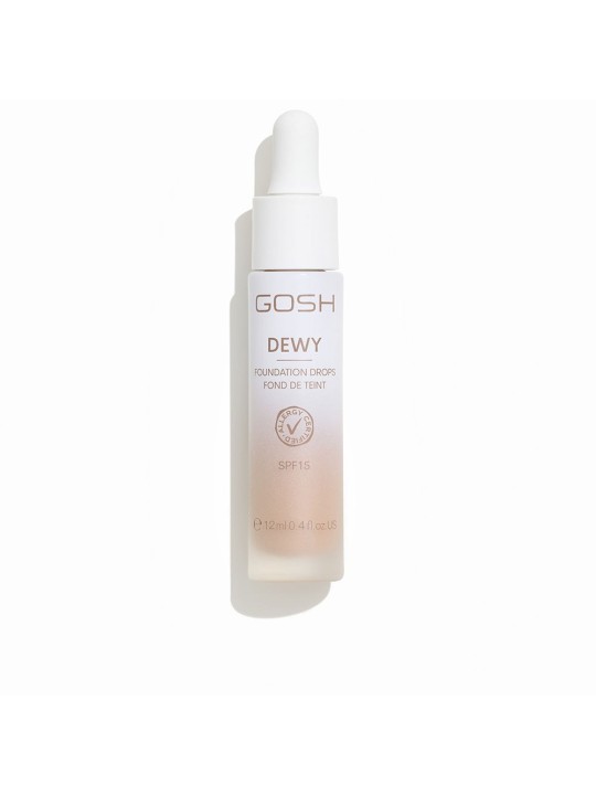 Gosh Gocce di fondotinta DEWY SPF15 n.008-Tan 12gr unisex