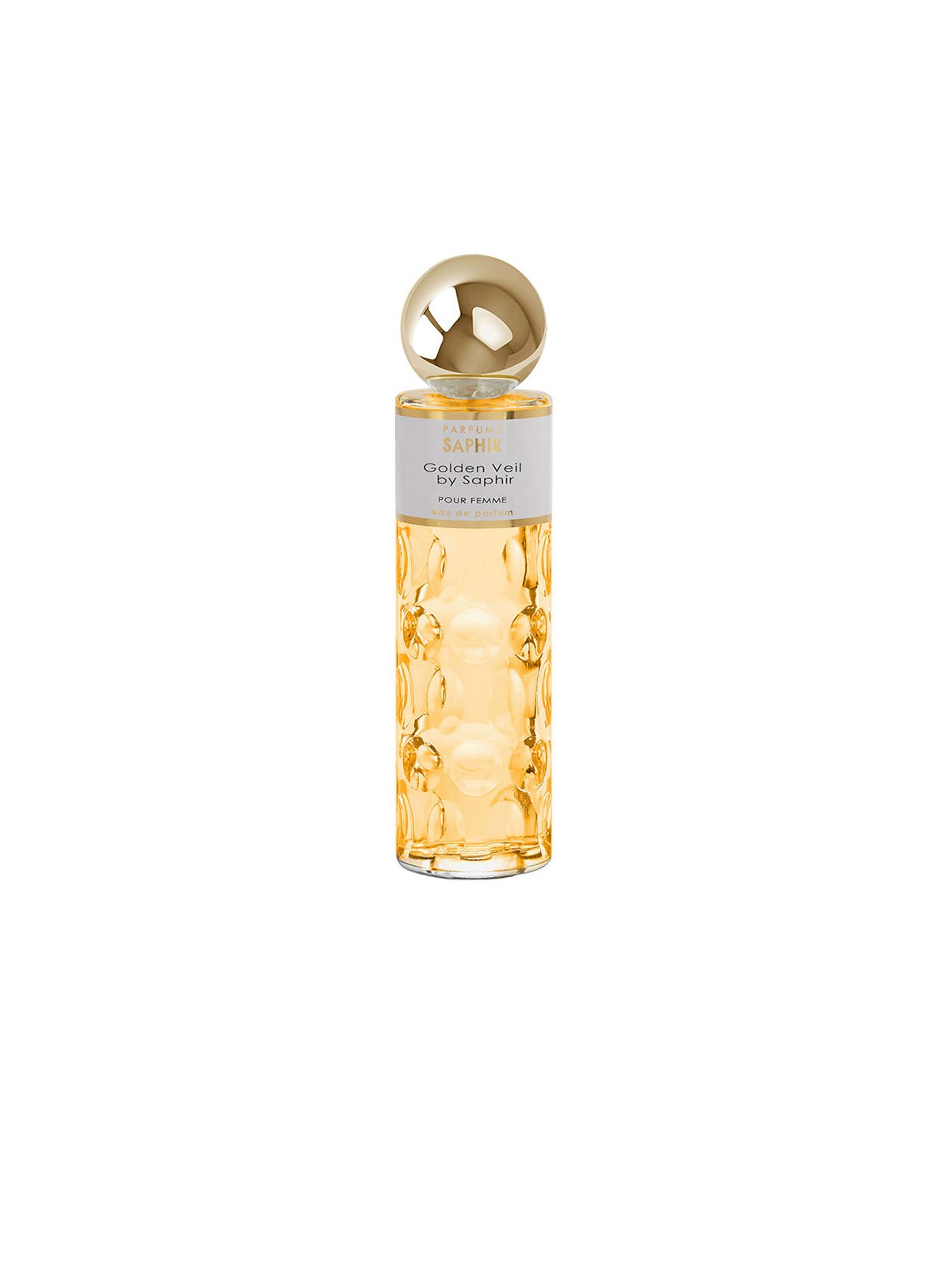 Parfums Saphir GOLDEN VEIL eau de toilette vaporizzatore 200ml donna