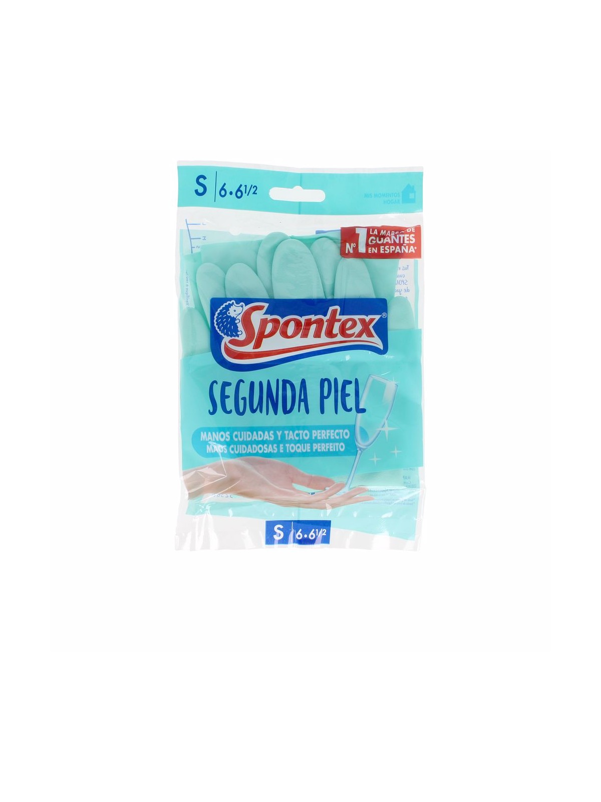 Spontex Guanti SECOND SKIN taglia S unisex