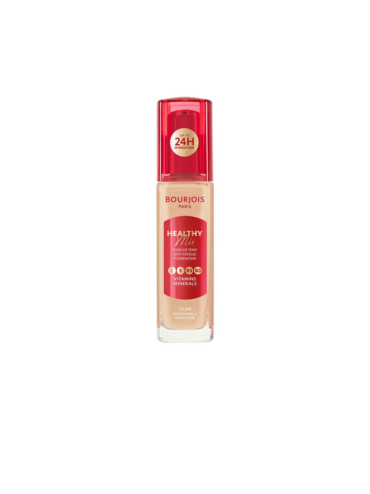 Bourjois HEALTHY MIX base trucco n.51.2W-Vaniglia Dorata 30ml unisex