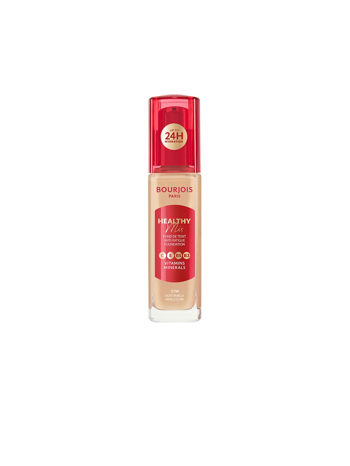 Bourjois HEALTHY MIX base trucco n.51W-Vaniglia Leggera 30ml unisex