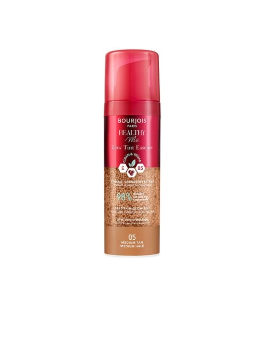 Bourjois HEALTHY MIX GLOW TINT ESSENCE base trucco n.005-Abbronzatura Media 30ml unisex