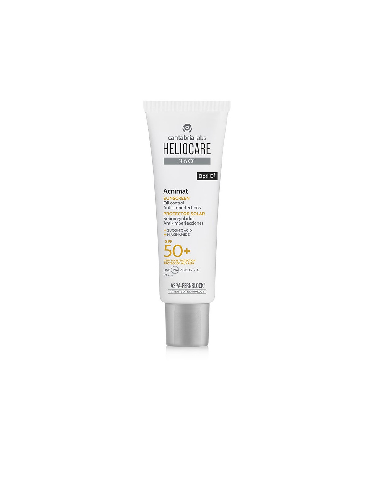 Heliocare HELIOCARE 360° ACNIMAT sistema di protezione solare anti-imperfezioni e opacizzante SPF50+ 50ml unisex