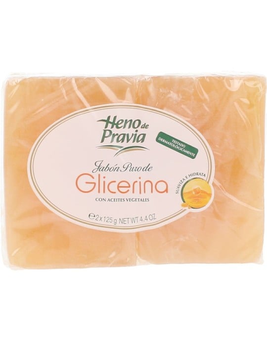 Heno De Pravia HENO DE PRAVIA GLYCERIN sapone puro confezione 2 x 125gr unisex