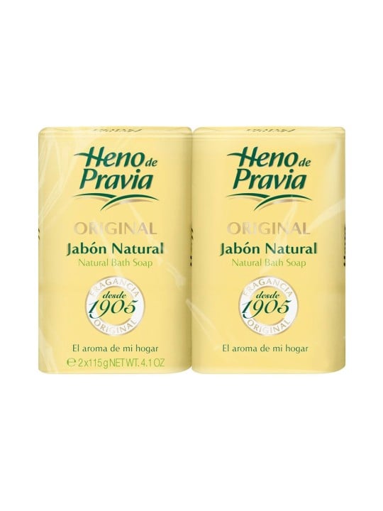 Heno De Pravia HENO DE PRAVIA ORIGINAL sapone naturale confezione da 2 x 115gr unisex