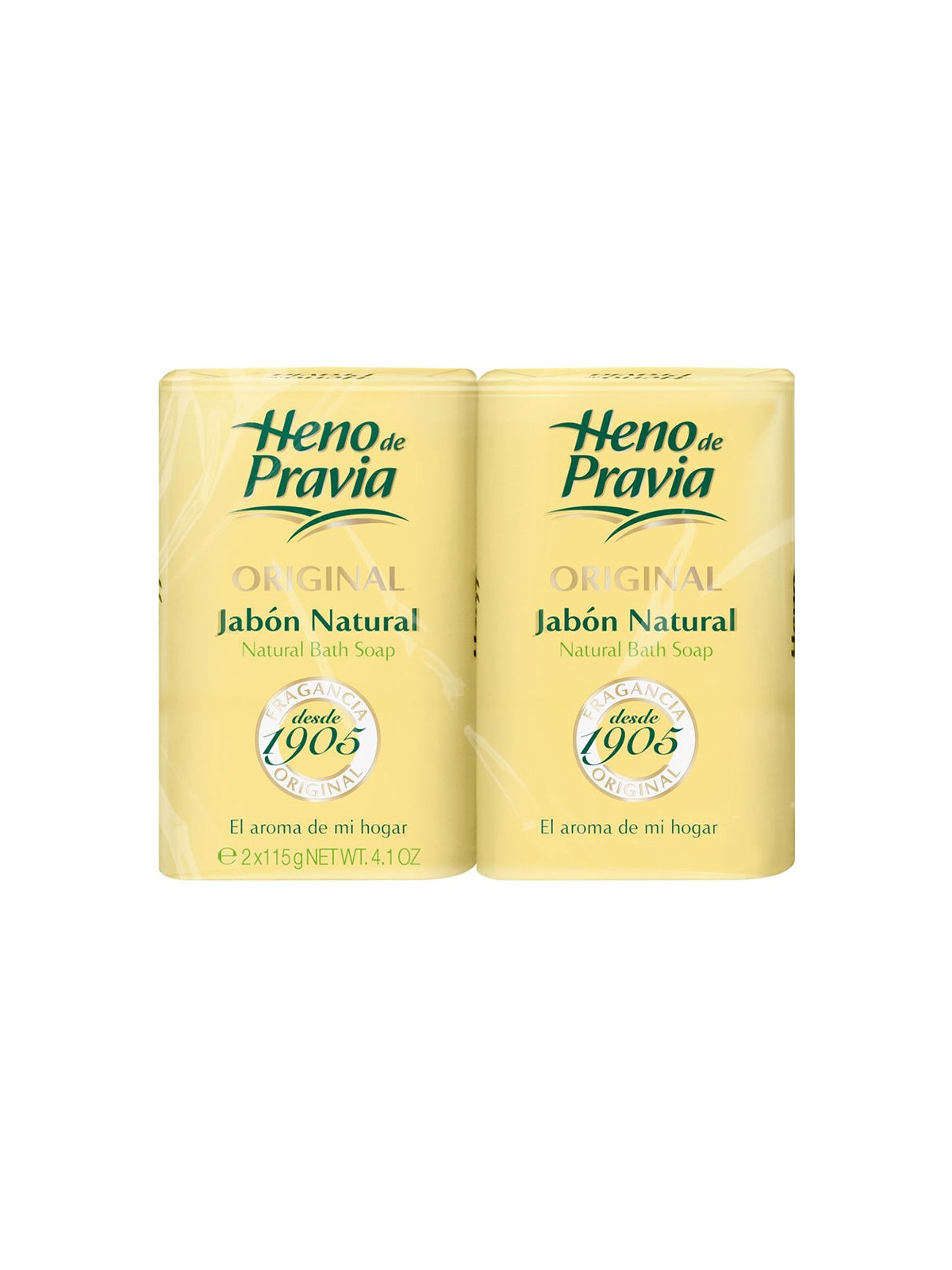 Heno De Pravia HENO DE PRAVIA ORIGINAL sapone naturale confezione da 2 x 115gr unisex