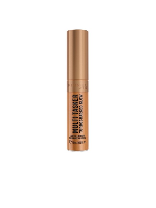 Rimmel London Illuminante liquido MULTI TASKER TURBOCHARGED n.008-It's Giving Bronze 10ml unisex