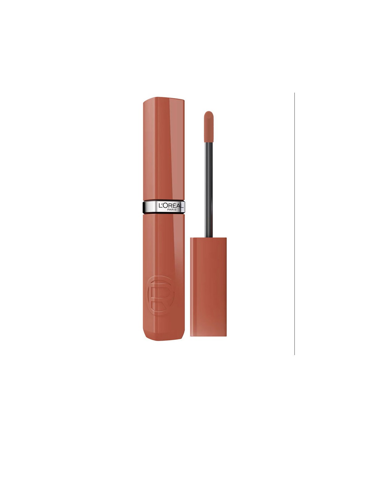 L'Oréal Paris INFALLIBLE LAQUE lucidalabbra effetto vinile liquido n.RosaFumata 4,3ml unisex