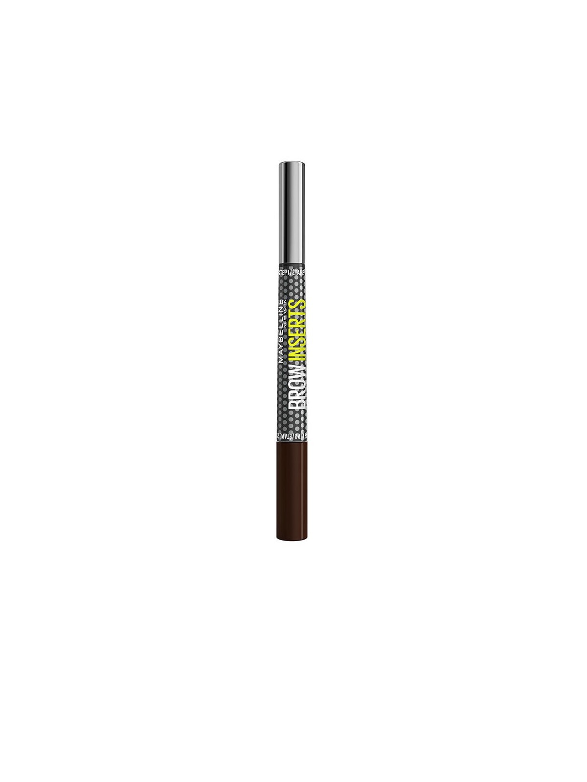 Maybelline Inserto per sopracciglia n.Nero Marrone 1 unità unisex