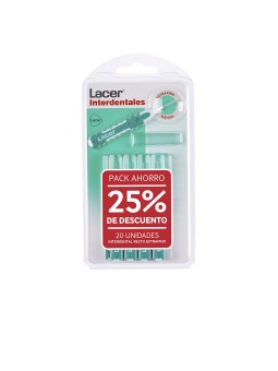 Lacer Interdentali dritti extra sottili n.assortiti 2 x 10 unità unisex