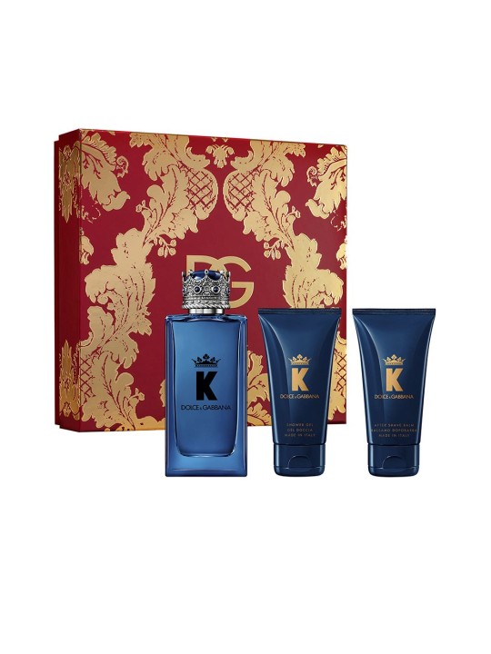 Dolce & Gabbana K BY DOLCE&GABBANA SET 3 pezzi Eau de Parfum spray 100 ml + Shower gel 50 ml + After shave balm 50 ml uomo