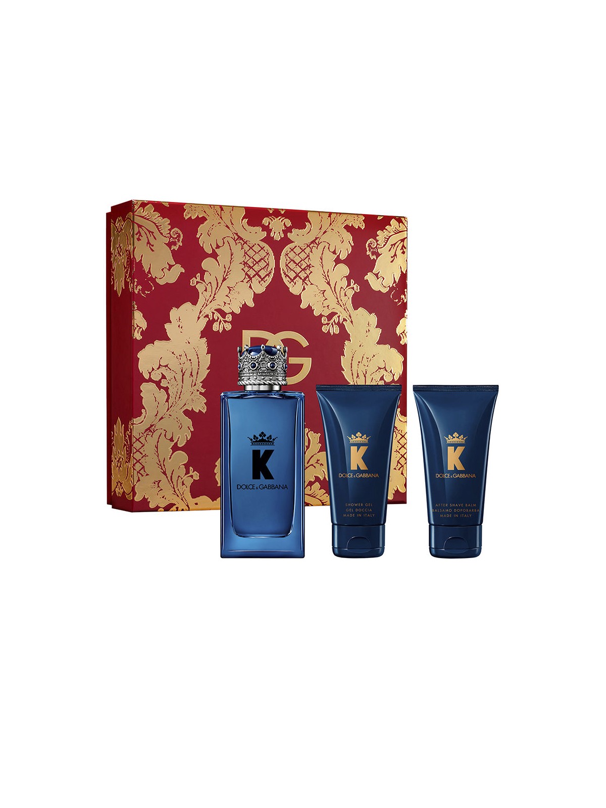 Dolce & Gabbana K BY DOLCE&GABBANA SET 3 pezzi Eau de Parfum spray 100 ml + Shower gel 50 ml + After shave balm 50 ml uomo